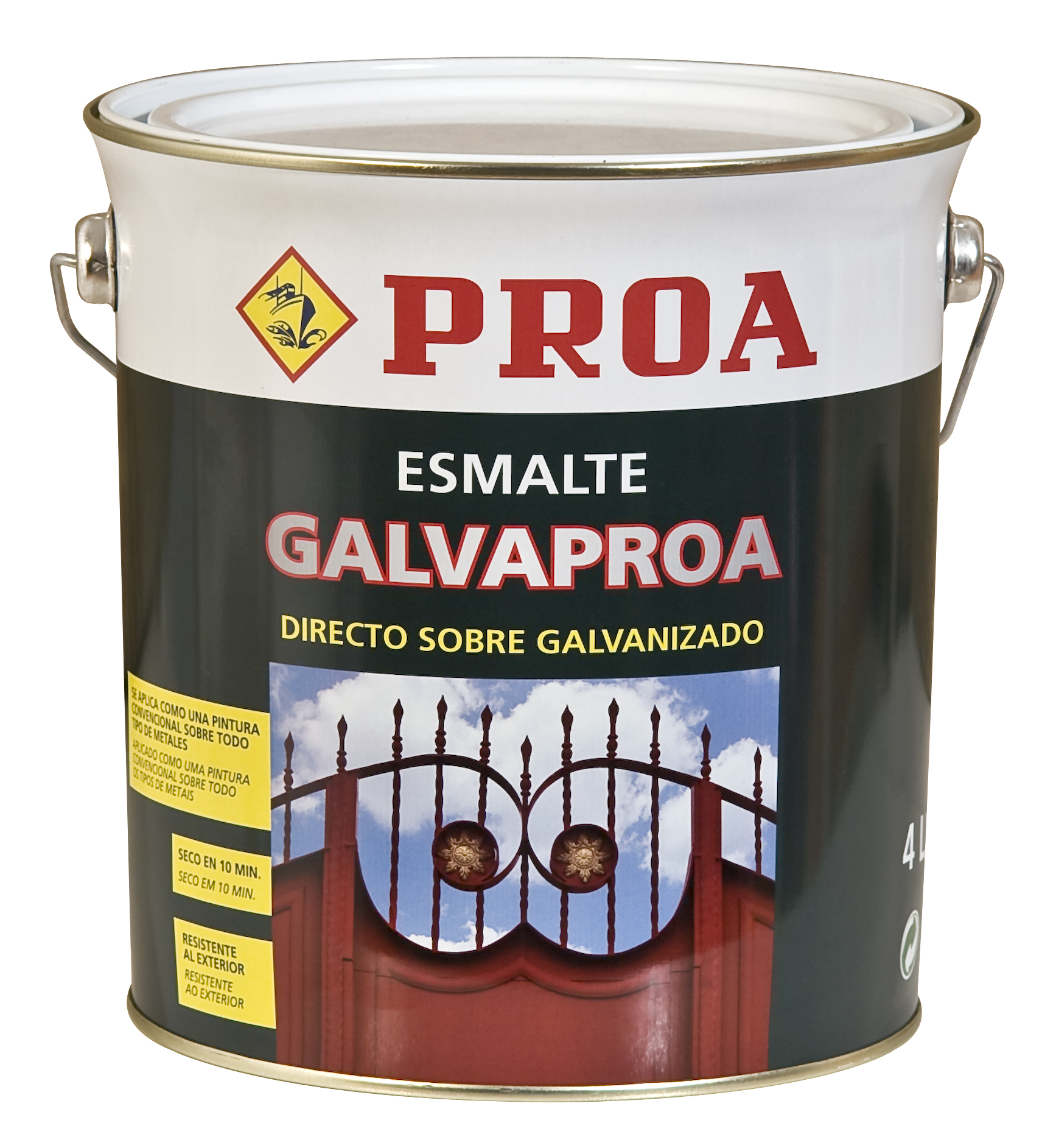 Arena bebida Remo Pintar sobre galvanizado con GALVAPROA - Blog Pinturas.es