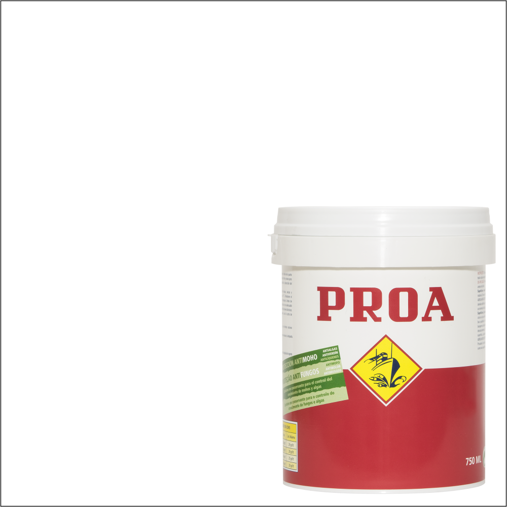 Pintura plástica interior mate antimoho proa blanco