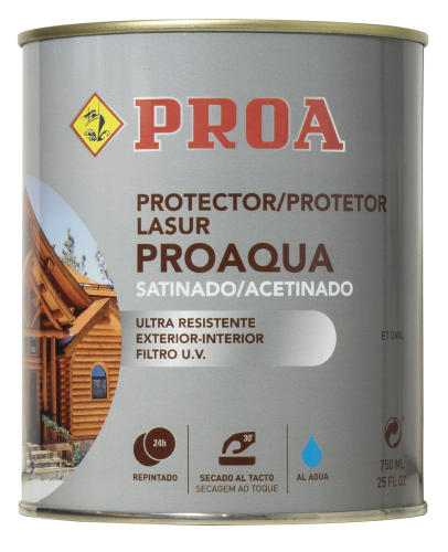 Protector para madera al agua. Lasur. teca