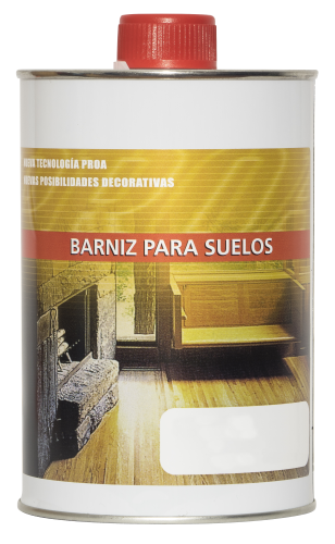 Vitrificador para suelos al agua. Mate. Barniz monocomponente de poliuretano. transparente brillo