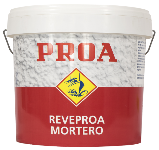 Mortero acrílico. Mate. blanco