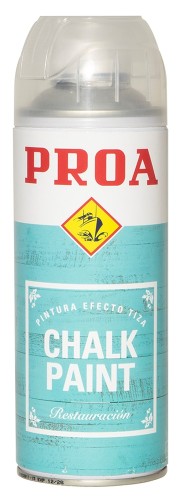 Pintura para muebles efecto tiza. Mate. CHALK PAINT. blanco