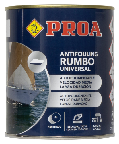 Antifouling universal. Autopulimentable. azul