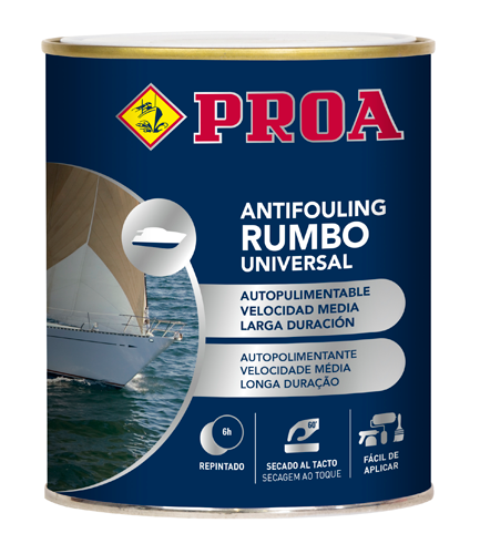 Antifouling universal. Autopulimentable. azul