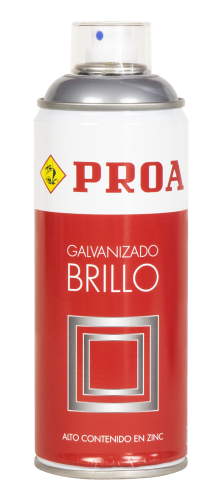 Proasol Galvanizado Brillo. Galvanizado en frío.