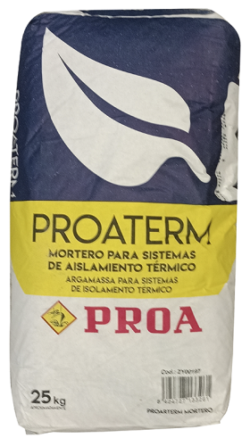 Proaterm Mortero Gris 25Kg