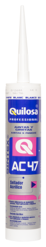 Masilla Acrílica Pintable Blanca 300Ml