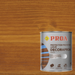 Protector para madera al disolvente. Lasur. DECORAPROA. teca