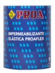 Impermeabilizante elástica pisable. PROAFLEX. rojo oxido fibrado