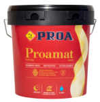 Pintura plástica proamat ultra mate antimoho blanco mate