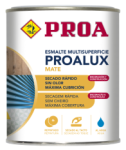 Esmalte al agua multiadherente. Mate. PROALUX. negro ral 9005