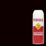 Spray proasol esmalte sintético negro