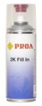Spray esmalte poliuretano 2 comp. negro ral 9005